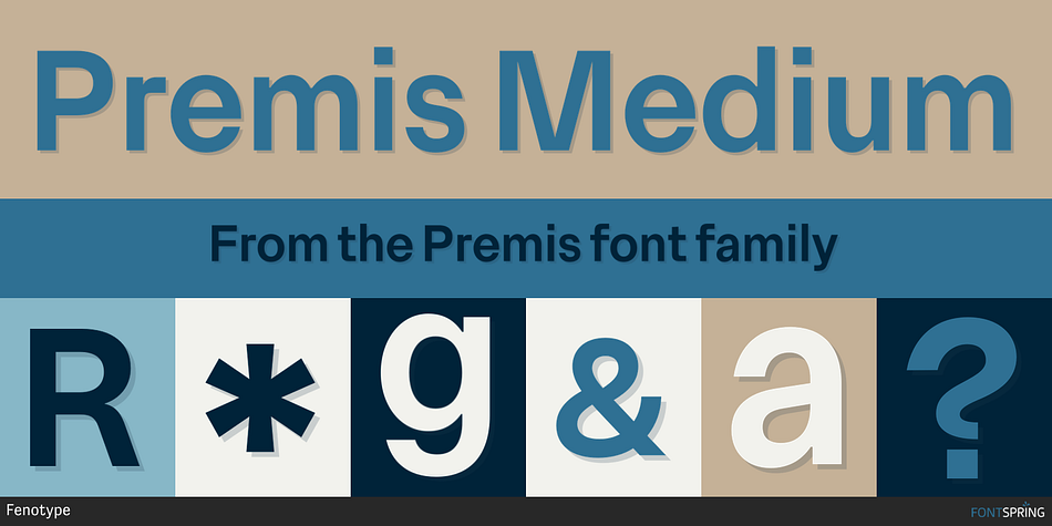 Premis Medium Font
