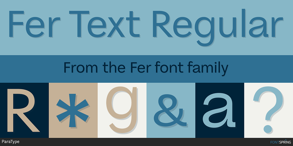 Fer Text Regular Font
