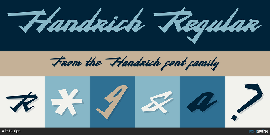 Handrich Regular Font