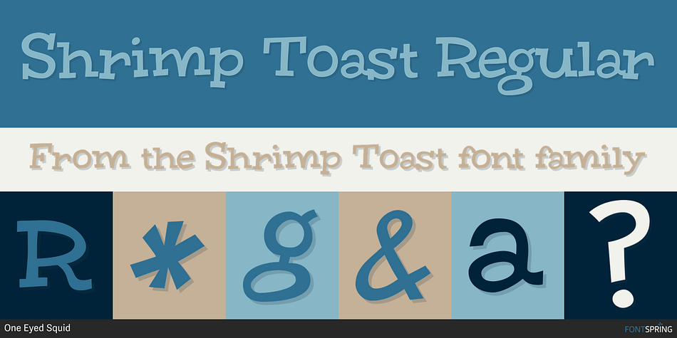 Shrimp Toast Regular Font