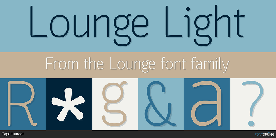 Lounge Light Font