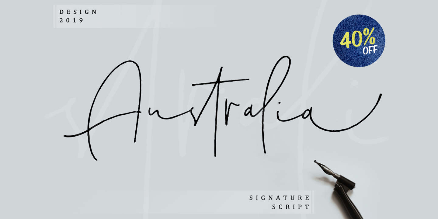 Australia Regular Font