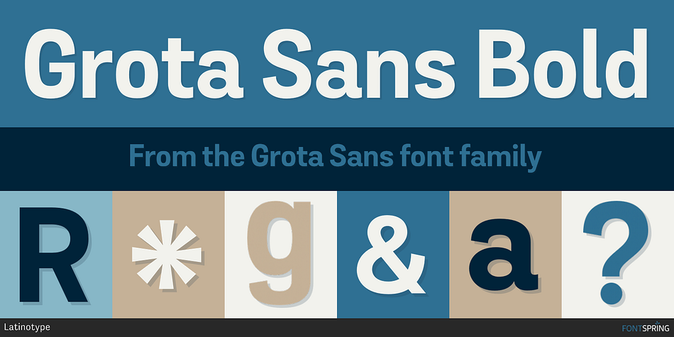Grota Sans Bold Font