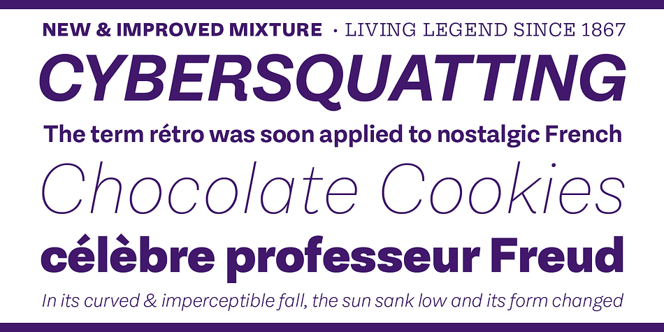 Highlighting the Equitan Sans font family.