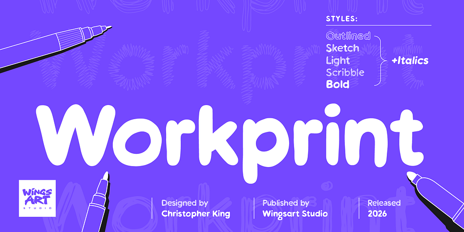 Workprint Font