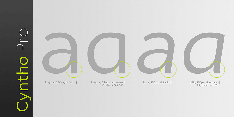 This typeface can be used in magazines, posters, advertising, corporate identity, and more.