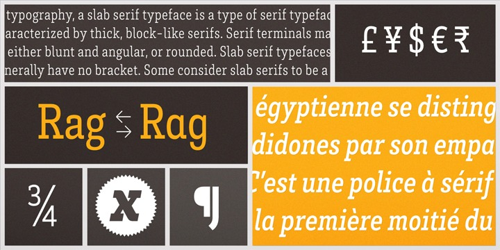 It’s optimized for longer texts and highly readable in small sizes.
