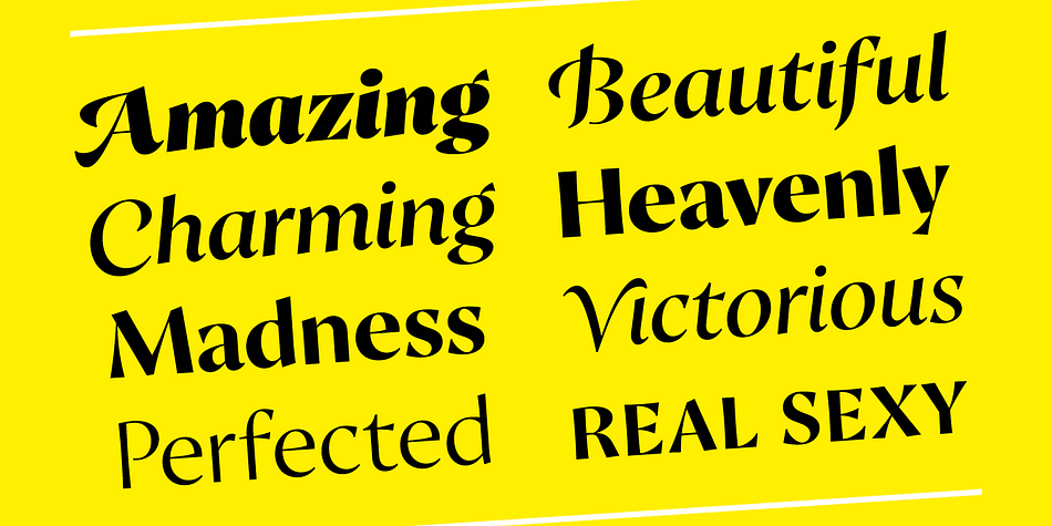 Displaying the beauty and characteristics of the Proza Display font family.