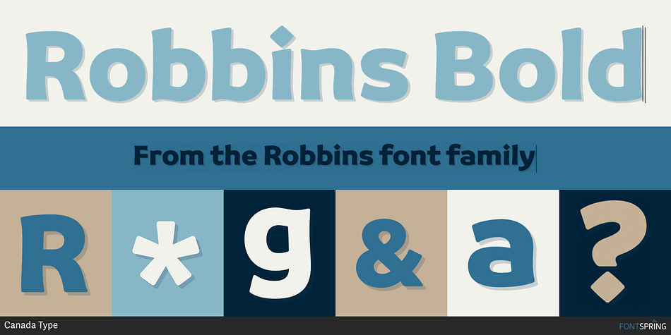 Robbins Bold Font