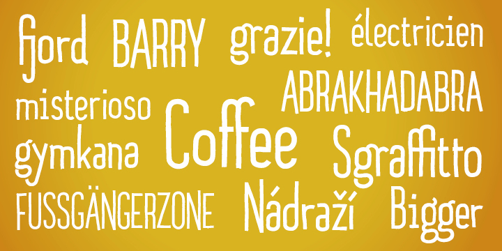 Chiripa means luck in Spanish, but if you do not trust in your Chiripa you can turn Contextual Alternates off and change the glyphs switching between sets in the OpenType menu of your application or in the Glyphs list.