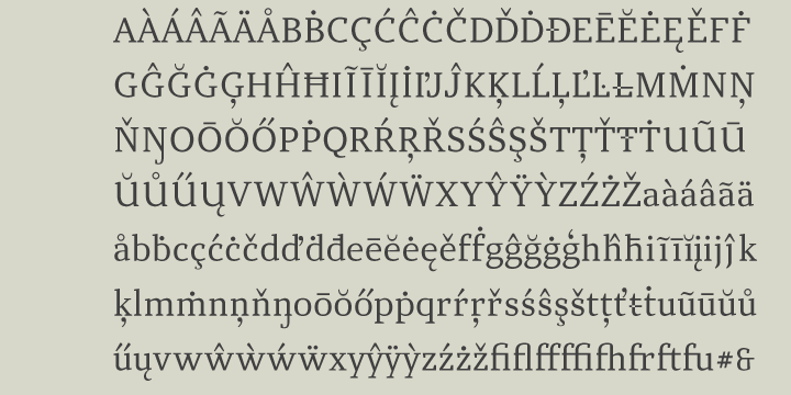 ataxia font family sample image.