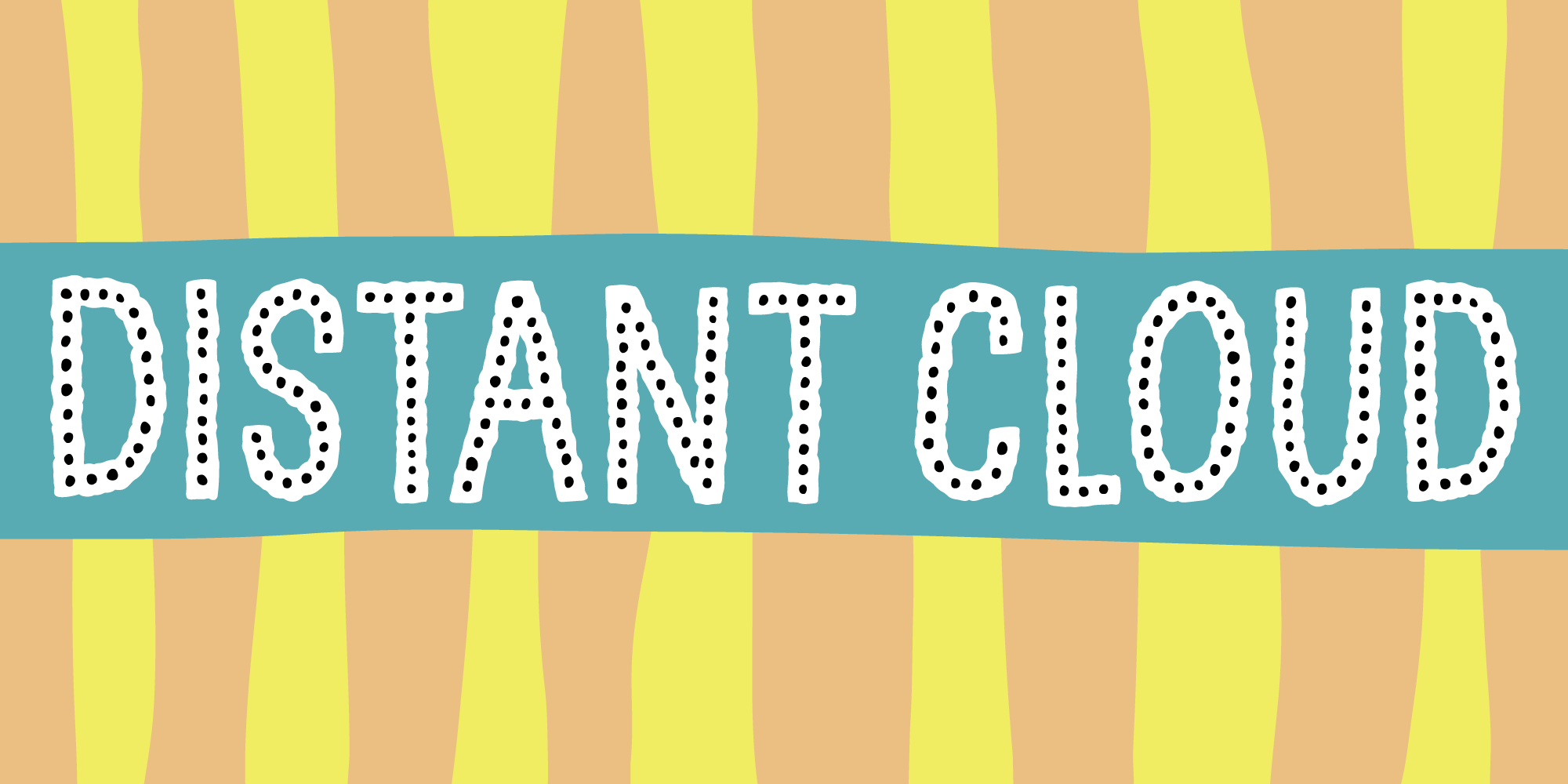 Distant Cloud Font