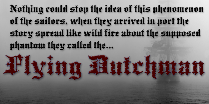 In nautical folklore, the Flying Dutchman is a ship that can never go home and is doomed to sail the seas forever as a ghost ship.