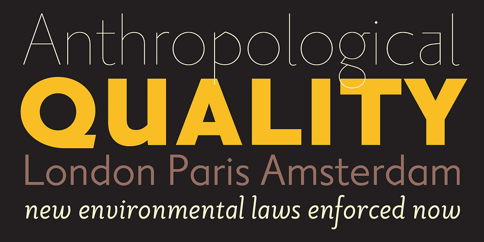 Priori is a logical progression from Mason, a typeface Barnbrook designed in 1992.