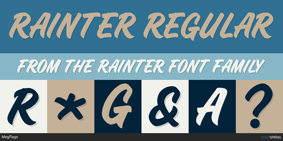 Rainter Regular Font