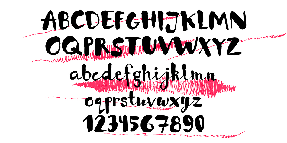 Musso font family example.
