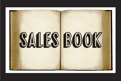 Sales Book JNL was recreated from sample letters found in the wood type section of an old printerís supply catalog.