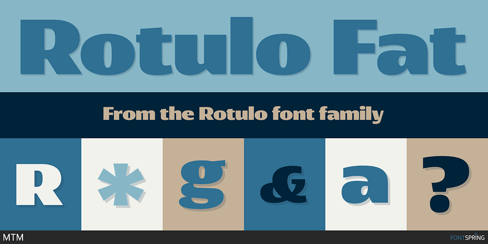 Rotulo Fat Font