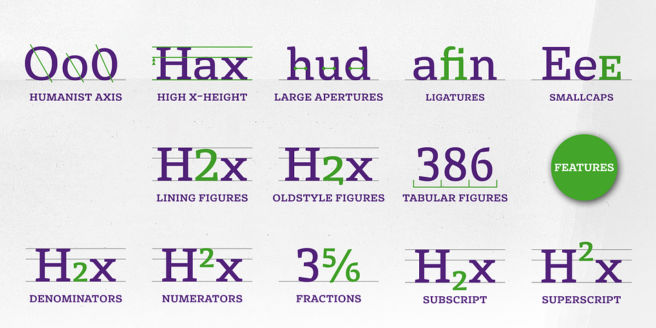 In the same time Basil is equally able as titling and headline font due to numerous distinctive visual features that shape its attractive appearance.