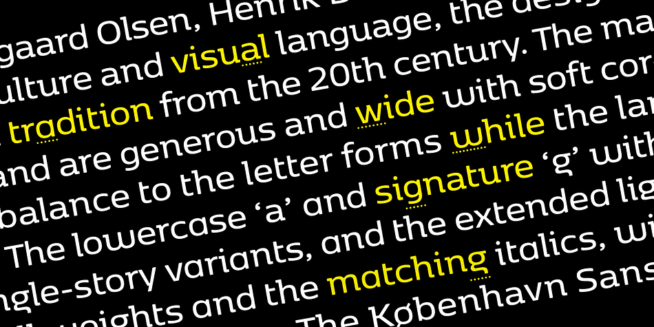 FP København is a twenty-nine font, multiple classification family by Fontpartners.