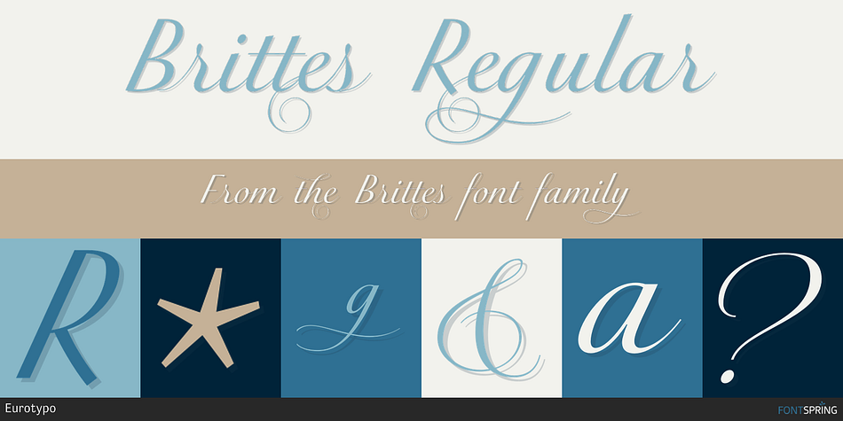 Brittes Regular Font