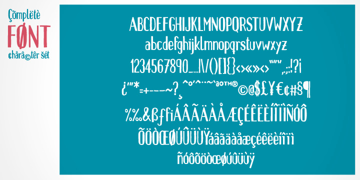 Displaying the beauty and characteristics of the Pichi font family.