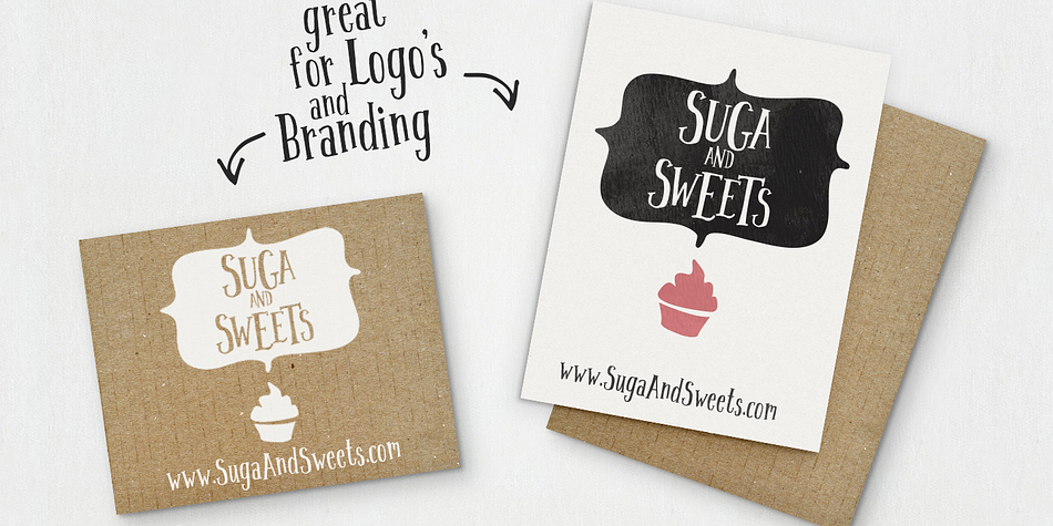 Sweet September font family sample image.