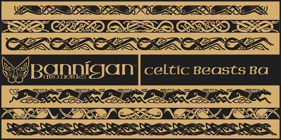 This is my interpretation of the writing in ancient Celtic manuscripts such as the Book of Kells.