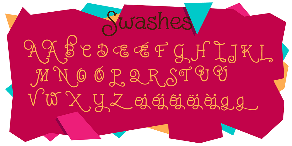 Sapeca font family sample image.