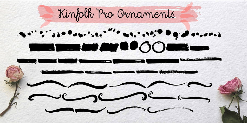 Displaying the beauty and characteristics of the Kinfolk Pro font family.