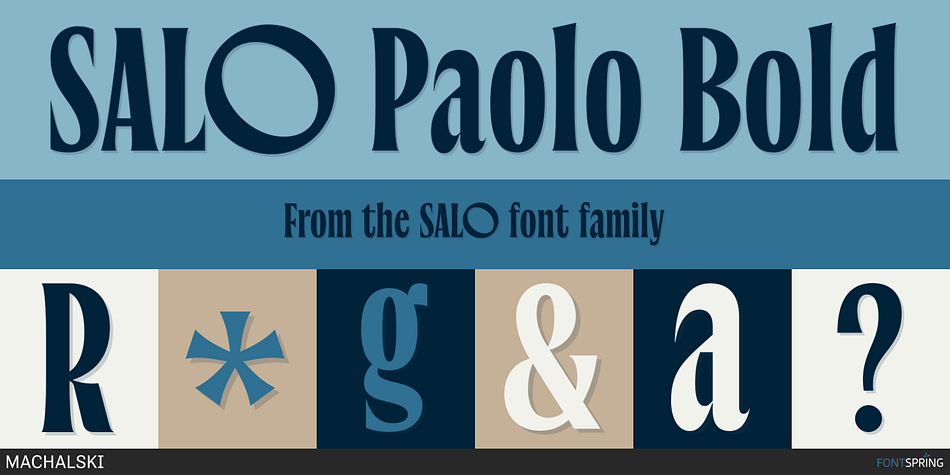 SALO Paolo Bold Font