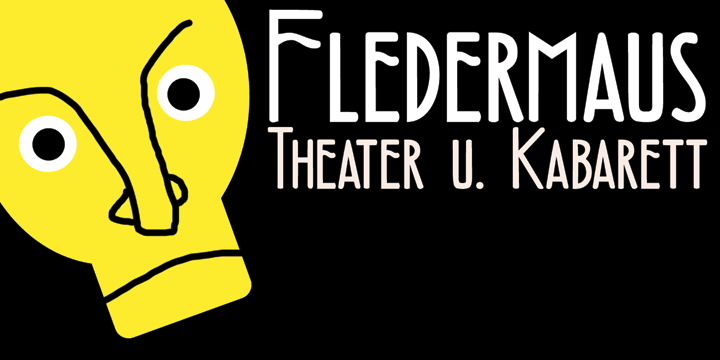 Fledermaus (meaning ‘Bat’ in German) was a cabaret theater from Vienna.
