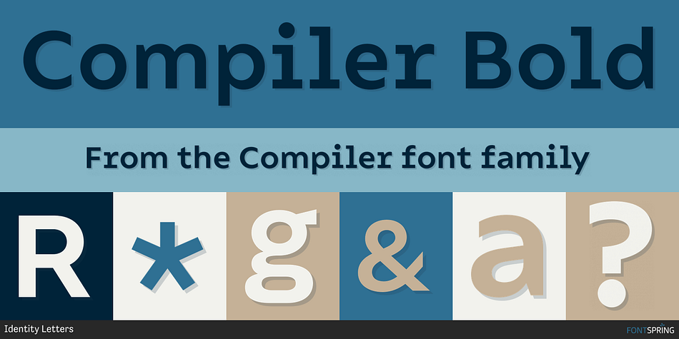 Compiler Bold Font