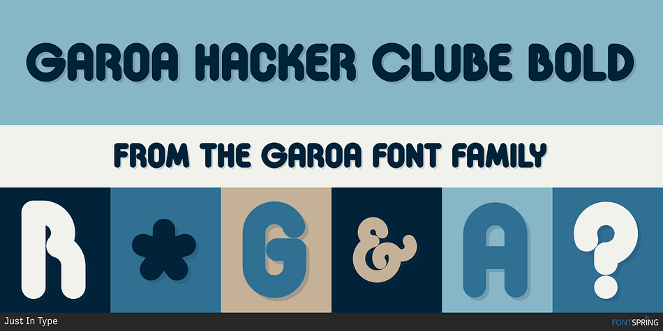 Garoa Hacker Clube Bold Font