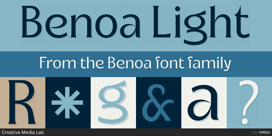 Benoa Light Font