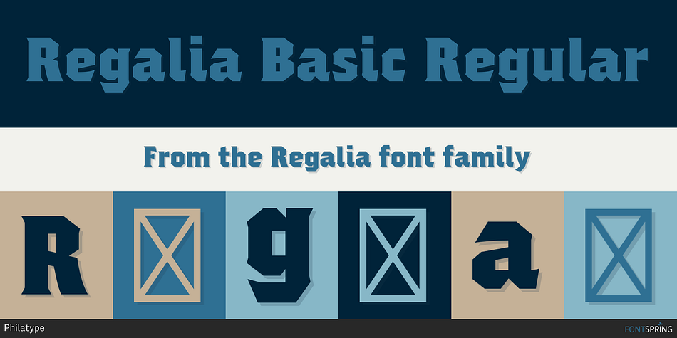 Regalia Basic Font