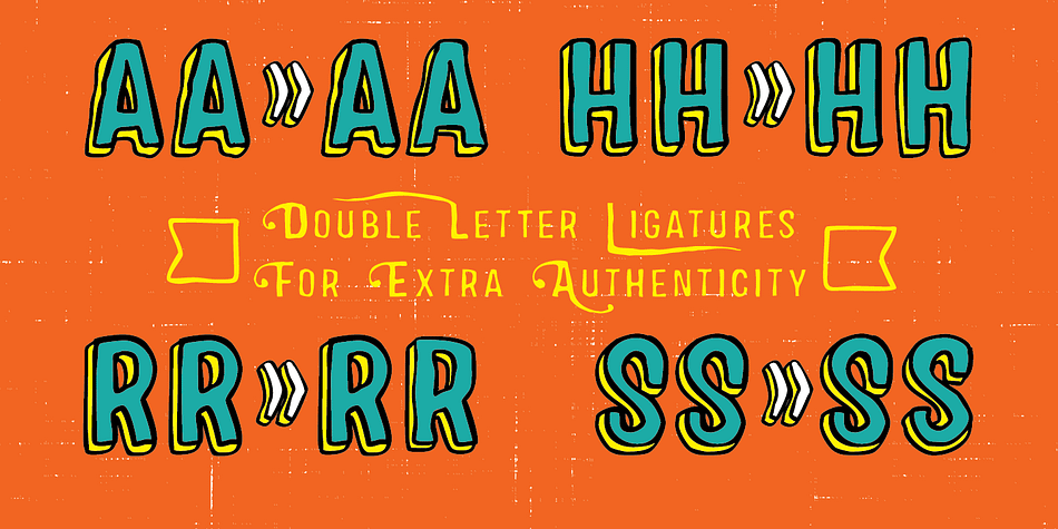 All features include: 8 Awesome Layer Styles, 15 sets of Stylistic Alternates (over 300+ Individually Drawn Swashes), Double-Letter Ligatures for upper and lowercase, and Contextual Alternates.