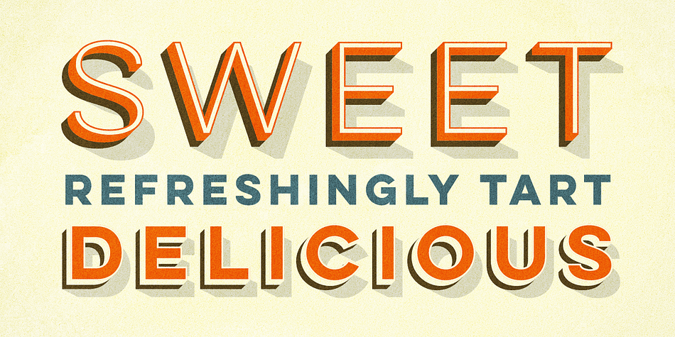 Emphasizing the favorited Lulo Clean font family.