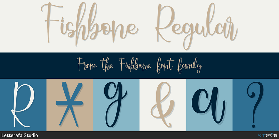 Fishbone Regular Font