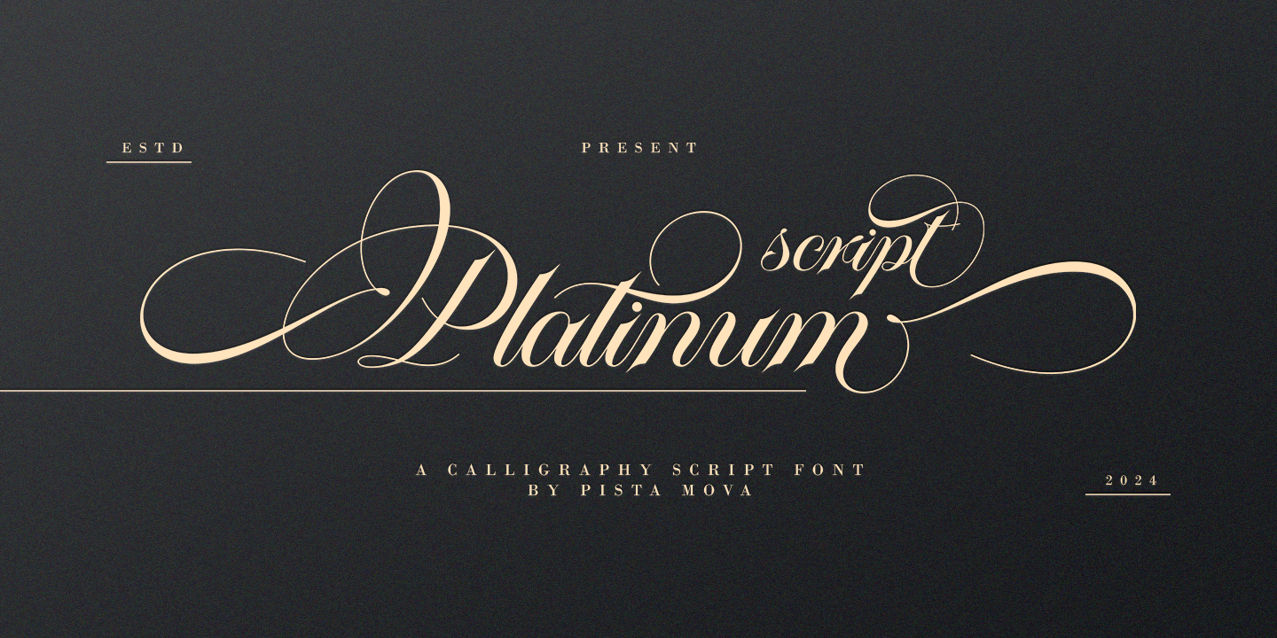 Platinum Script