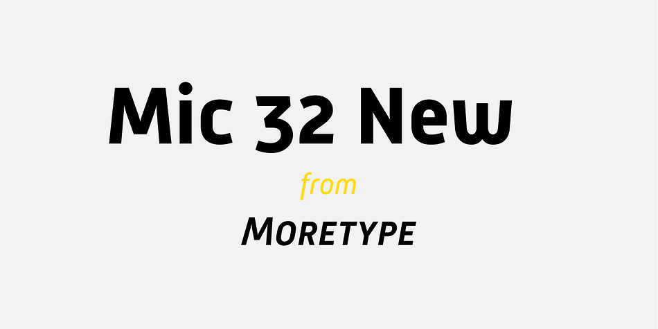 Mic32 New is a revival of the of the original Mic32 released in 2004.