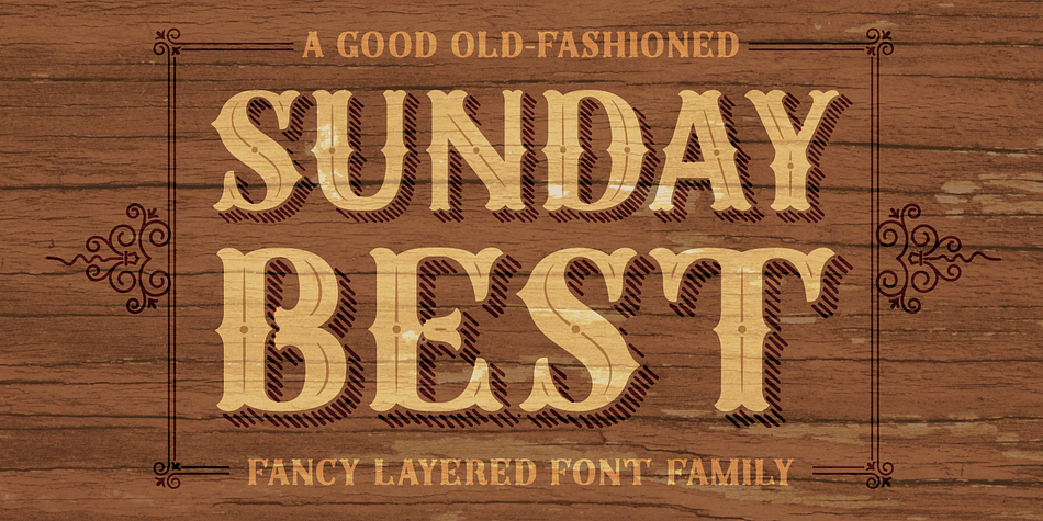 Sunday Best is old-fashioned, often elegant, but sometimes a little rustic.