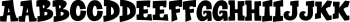 Boreg - Thick Graffiti Display Font Regular mini