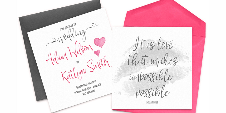 Sepatik Script is a warm and decorative hand-lettered font family.
