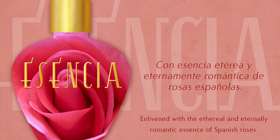 Slender, elegant, with a Spanish flare.
