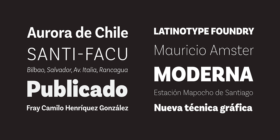 This font family comes in 7 weights-ranging from Thin to Black-plus matching italics and it has a set of 416 characters that support 206 different languages.