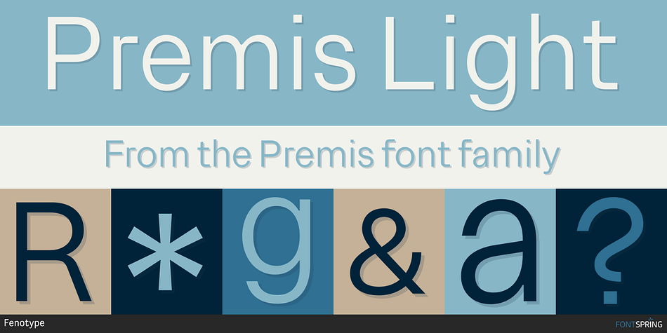 Premis Light Font