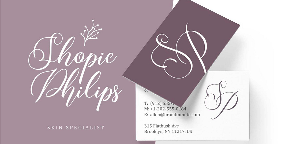 Roseville Script Font