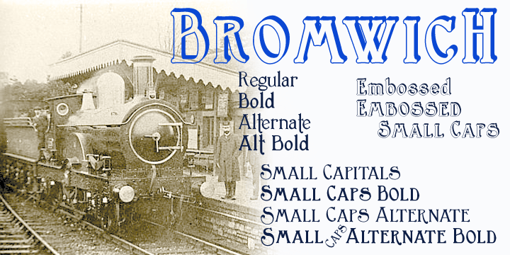 Bromwich is a piece of brand new Edwardian fun.