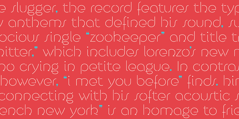 Designed by Mugur Mihai, MM Cruella is a stencil and display sans font family.